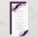 Search for thank you wedding programs Order of service
