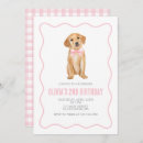 Search for golden retriever puppy invitations Girl