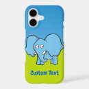 Search for elephant iphone cases Blue