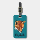 Search for fox luggage tags Animals