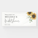 Search for sunflower banners Script typography