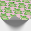 Search for frog wrapping paper Cute