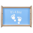 Search for baby shower serving trays Blue