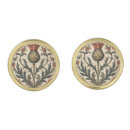 Search for vintage cufflinks Botanical