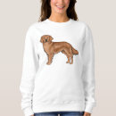 Search for golden retriever womens hoodies Red