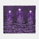Search for elegant purple christmas blankets Winter