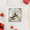Search for pheasants napkins Shooting