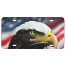 Search for bald eagle license plates Red