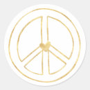 Search for peace sign stickers Heart