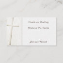 Search for minister business cards Faith