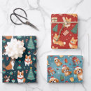 Search for corgi wrapping paper Christmas dogs