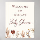 Search for baby shower posters Wildflower