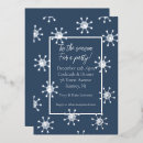 Search for holiday invitations Snowflakes