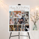 Search for 70th birthday photo collage Modern