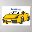Search for yellow posters Illustration