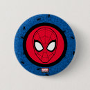 Search for spiderman buttons Super hero