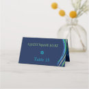 Search for bar mitzvah place cards Blue