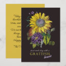 Search for sunflower holiday cards Typography