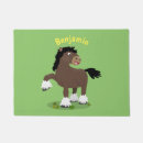 Search for horse doormats Illustration