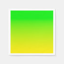 Search for bright neon yellow napkins Colorful