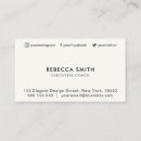 Search for online store business cards Simple