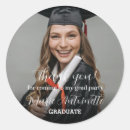 Search for graduation thank you stickers Simple