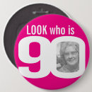 Search for jumbo birthday buttons Pink