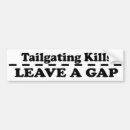 Search for safe driving bumper stickers Tailgating