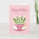 Search for aunts 70th birthday cards For her