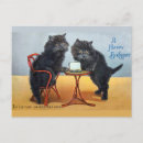 Search for vintage cat birthday cards Animal