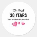 Search for 30th anniversary stickers Couple