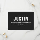 Search for groomsman cards Modern