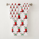 Search for candy canes bath towels Santa