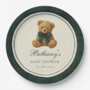 Search for teddy bear baby shower plates We can bearly wait