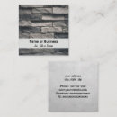 Search for bricklayer business cards Contractor