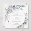 Search for qr code bridal shower invitations Dusty blue