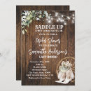 Search for cowgirl bridal shower invitations Country chic