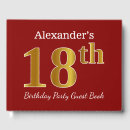 Search for 18th birthday guest books Elegant
