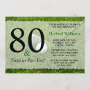 Search for mens 80th birthday invitations Eightieth