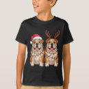 Search for english bulldog christmas tshirts Santa