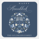 Search for happy hanukkah stickers Menorah