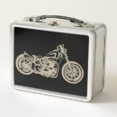 Search for motorcycle lunch boxes Vintage