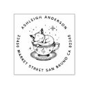 Search for moon rubber stamps Return address