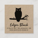 Search for spooky business cards Bird