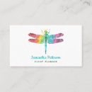 Search for dragonflies business cards Modern
