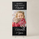 Search for birthdays retractable banners Vertical party event