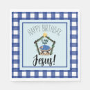 Search for christian christmas napkins Nativity