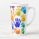 Search for handprint mugs Colorful