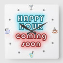 Search for neon bar clocks Pub