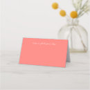 Search for coral place cards Modern